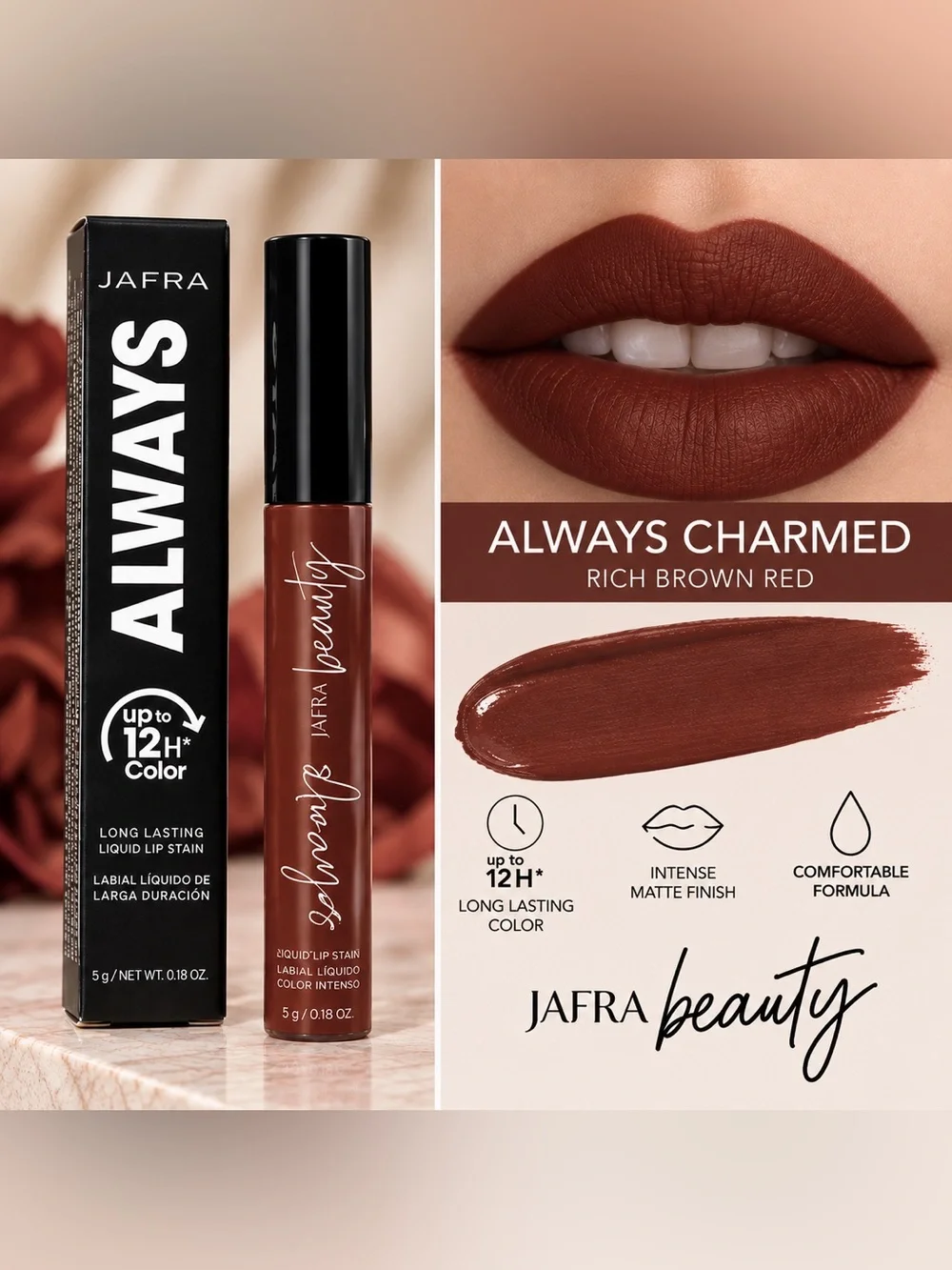 JAFRA Always Liquid Lip Stain Always charmed Lip Color